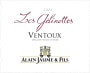 Alain Jaume Ventoux Les Gelinottes 2011 Front Label