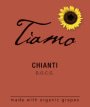 Tiamo Organic Chianti 2013 Front Label