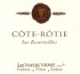 Vins de Vienne Cote Rotie Les Essartaille 2010 Front Label