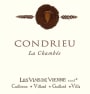 Vins de Vienne Condrieu La Chambee Blanc 2012 Front Label