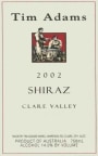 Tim Adams Shiraz 2002 Front Label