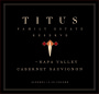 Titus Reserve Cabernet Sauvignon 2012 Front Label