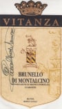 Vitanza Brunello di Montalcino 2008 Front Label