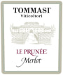 Tommasi Le Prunee Merlot 2015 Front Label