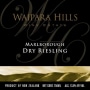 Waipara Hills Dry Riesling 2011 Front Label