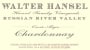 Walter Hansel Cuvee Alyce Chardonnay 2012 Front Label