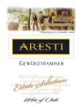 Aresti Estate Selection Gewurztraminer 2008 Front Label