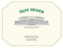 Weingut Sepp Moser Gebling Riesling 2012 Front Label