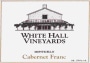 White Hall Cabernet Franc 2013 Front Label