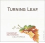 Turning Leaf Cabernet Sauvignon 2011 Front Label