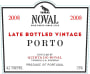 Quinta do Noval Late Bottled Vintage 2008 Front Label