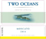 Two Oceans Moscato 2014 Front Label