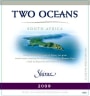Two Oceans Shiraz 2009 Front Label