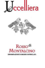 Uccelliera Rosso di Montalcino 2012 Front Label