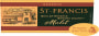 St. Francis Behler Reserve Merlot 2012 Front Label