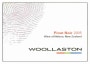 Woollaston Pinot Noir 2005 Front Label
