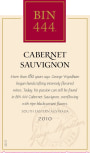 Wyndham Bin 444 Cabernet Sauvignon 2010 Front Label