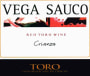 Vega Sauco Crianza 2009 Front Label