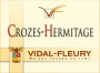 Vidal-Fleury Crozes-Hermitage 2010 Front Label