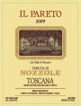 Tenuta di Nozzole Il Pareto 2009 Front Label