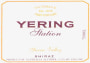 Yering Station Shiraz 2010 Front Label