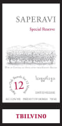 Tbilvino Special Reserve Saperavi 2010 Front Label