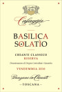 Cafaggio Solatio Basilica Chianti Classico Riserva 2010 Front Label