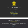 Villa Maria Reserve Cabernet Sauvignon Merlot 2008 Front Label