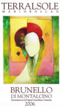 Terralsole Brunello di Montalcino 2006 Front Label