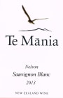 Te Mania Estate Sauvignon Blanc 2013 Front Label