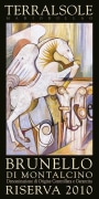 Terralsole Brunello di Montalcino Riserva 2010 Front Label