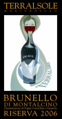 Terralsole Brunello di Montalcino Riserva 2006 Front Label