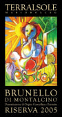 Terralsole Brunello di Montalcino Riserva 2005 Front Label