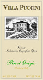 Villa Puccini Pinot Grigio 2015 Front Label