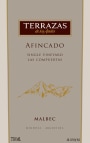 Terrazas de los Andes Las Compuertas Afincado Malbec 2010 Front Label