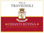 Villa Travignoli Chianti Rufina 2012 Front Label