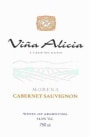Vina Alicia Morena Cabernet Sauvignon 2003 Front Label