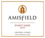 Amisfield Pinot Noir 2010 Front Label
