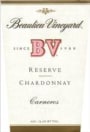 Beaulieu Vineyard Carneros Reserve Chardonnay 1999 Front Label
