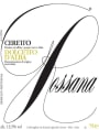 Ceretto Dolcetto d'Alba Rossana 2012 Front Label