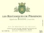 Chateau de Pibarnon Bandol Les Restanques de Pibarnon Rouge 2011 Front Label