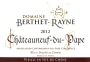 Domaine A. Berthet-Rayne Chateauneuf-du-Pape Chene 2012 Front Label
