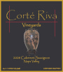 Corte Riva Cabernet Sauvignon 2008 Front Label