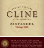 Cline California Zinfandel 2013 Front Label