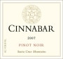 Cinnabar Santa Cruz Mountains Pinot Noir 2007 Front Label