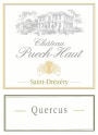 Chateau Puech-Haut Saint-Drezery Quercus 2011 Front Label