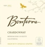 Bonterra Mendocino County Chardonnay 2012 Front Label