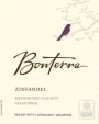 Bonterra Mendocino County Zinfandel 2012 Front Label