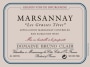 Bruno Clair Marsannay Les Grasses Tetes 2011 Front Label
