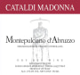 Cataldi Madonna Montepulciano d'Abruzzo 2013 Front Label